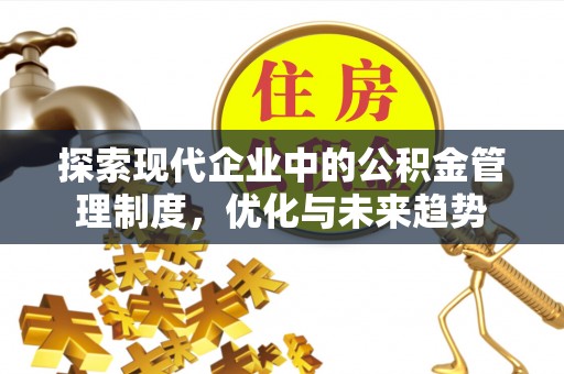 周村探索现代企业中的公积金管理制度，优化与未来趋势
