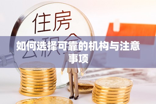 周村如何选择可靠的机构与注意事项
