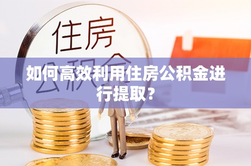 周村如何高效利用住房公积金进行提取？