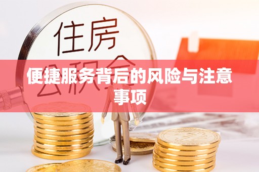 周村便捷服务背后的风险与注意事项